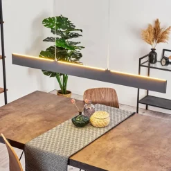 hofstein Suspension Aduard LED Anthracite, 2 lumières