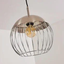 hofstein Suspension Agiez Nickel mat, 1 lumière* Suspensions