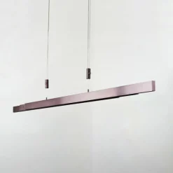 hofstein Suspension Airolo LED Brun, 3 lumières