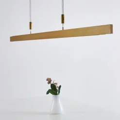 hofstein Suspension Airolo LED Laiton, 3 lumières