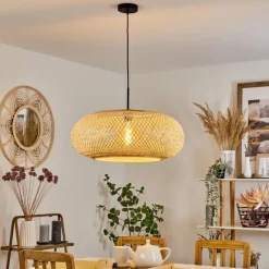 Luminaires Scandinaves-hofstein Suspension Alavi Noir, 1 lumière