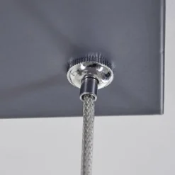 hofstein Suspension Alelua LED Gris, 1 lumière, Télécommandes