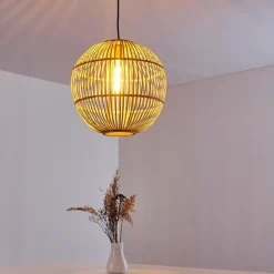 Luminaires Scandinaves-hofstein Suspension Alesund Noir, 1 lumière