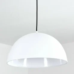 Luminaires Scandinaves-hofstein Suspension Alikata Noir, Blanc, 1 lumière