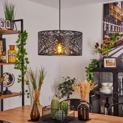 Lampes Industrielles-hofstein Suspension Altoplano Noir, 1 lumière