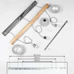 hofstein Suspension Ambri Nickel mat, 3 lumières* Suspensions