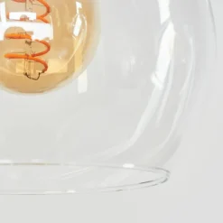 Lampes À Boules-hofstein Suspension Andeer Chrome, Écru, 3 lumières