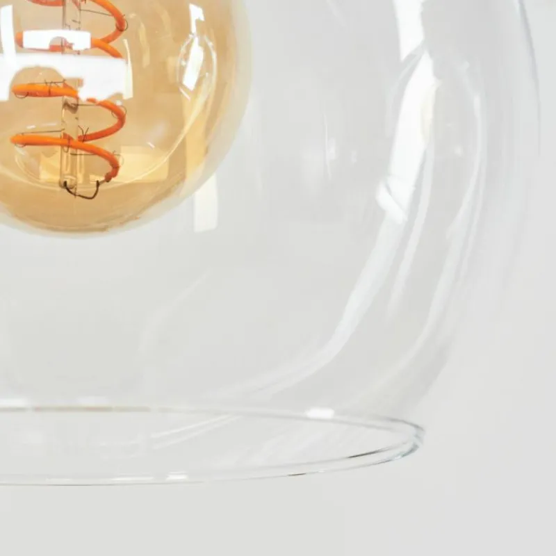 Lampes À Boules-hofstein Suspension Andeer Chrome, Écru, 3 lumières