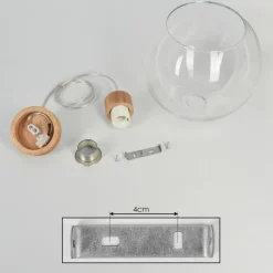 Lampes À Boules-hofstein Suspension Andeer Écru, 1 lumière