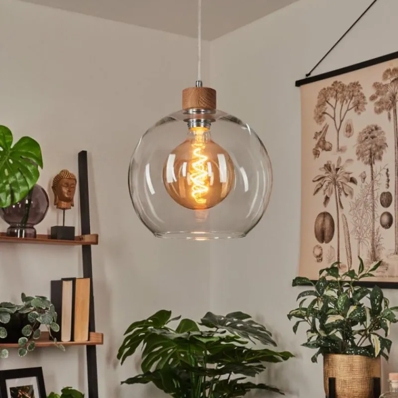 Lampes À Boules-hofstein Suspension Andeer Écru, 1 lumière