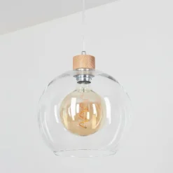 Lampes À Boules-hofstein Suspension Andeer Écru, 1 lumière