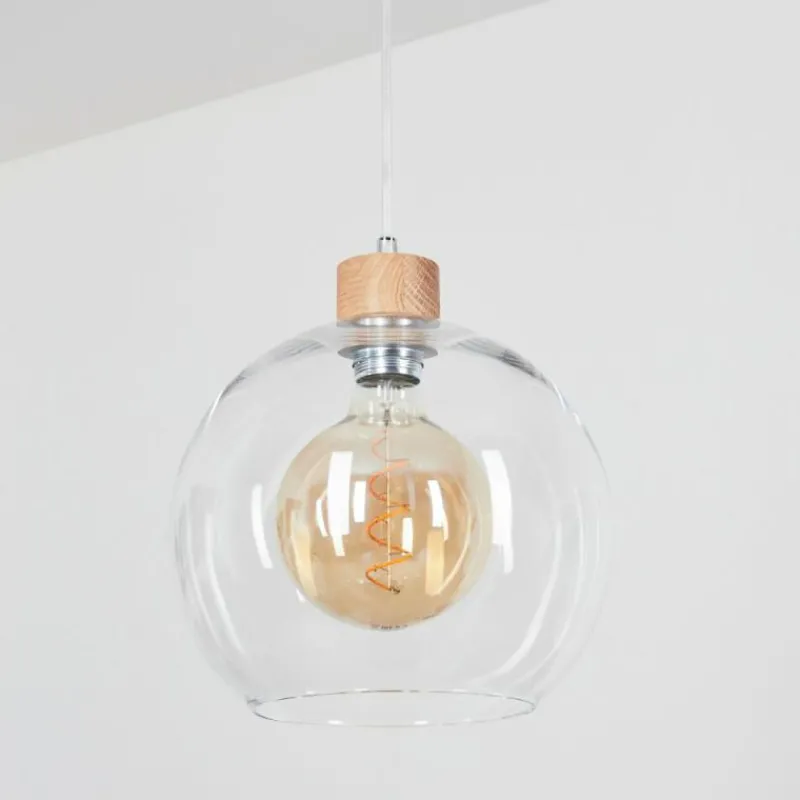 Lampes À Boules-hofstein Suspension Andeer Écru, 1 lumière