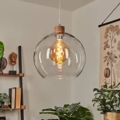 Lampes À Boules-hofstein Suspension Andeer Écru, 1 lumière