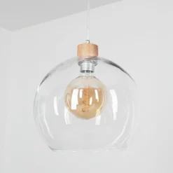 Lampes À Boules-hofstein Suspension Andeer Écru, 1 lumière