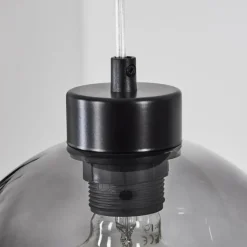 Suspension Verre Fumé-hofstein Suspension Andeer Noir, 1 lumière