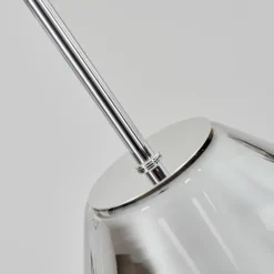Suspension Verre Fumé-hofstein Suspension Anjou Chrome, 1 lumière