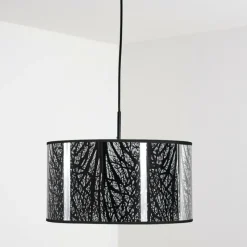 Lampes Vintages & Rétros-hofstein Suspension Annaoplis Noir, 1 lumière