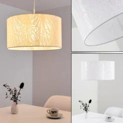 hofstein Suspension Antalya Blanc, 1 lumière