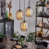 hofstein Suspension Apedo Ambre, 3 lumières