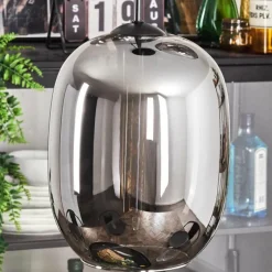 hofstein Suspension Apedo Clair, Fumé, 3 lumières