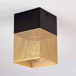 hofstein Suspension Armenie Laiton, Noir, 1 lumière