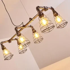 hofstein Suspension Arvika Argenté, 6 lumières* Suspensions