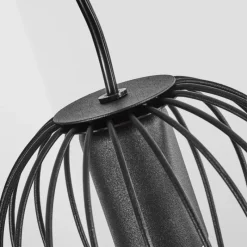 Style Boho-Chic-hofstein Suspension Aveloso Noir, 3 lumières