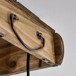 Lampes Vintages & Rétros-hofstein Suspension Avestruz Écru, Noir, 6 lumières