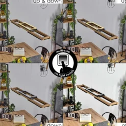 hofstein Suspension Ayajasco LED Écru, Noir, 1 lumière