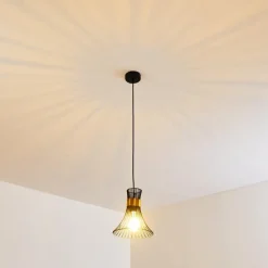 Luminaires Rustiques-hofstein Suspension Ayen Noir, 1 lumière