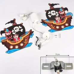 hofstein Suspension Ayer Blanc, 2 lumières