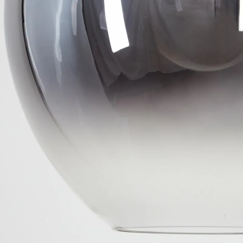 Suspension Verre Fumé-hofstein Suspension Azurara Noir, 3 lumières