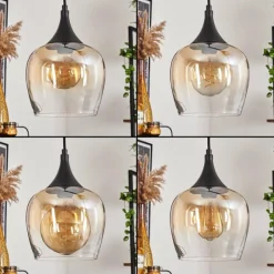 hofstein Suspension Azurara Noir, 4 lumières