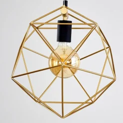 Luminaires Rustiques-hofstein Suspension Babol Noir, 1 lumière