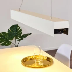 hofstein Suspension Bacoor LED Noir, Blanc, 5 lumières* Suspensions