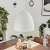 Luminaires Scandinaves-hofstein Suspension Bakou Blanc, 1 lumière