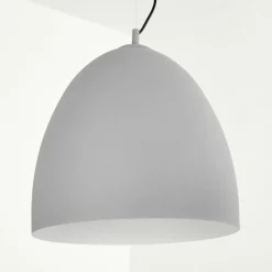 Luminaires Scandinaves-hofstein Suspension Bakou Gris, 1 lumière