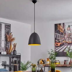 hofstein Suspension Bakou Noir, 1 lumière