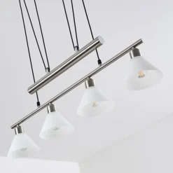 hofstein Suspension Bamenda Nickel mat, 4 lumières