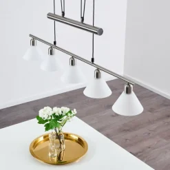 hofstein Suspension Bamenda Nickel mat, 5 lumières