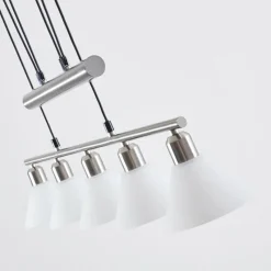 hofstein Suspension Bamenda Nickel mat, 5 lumières