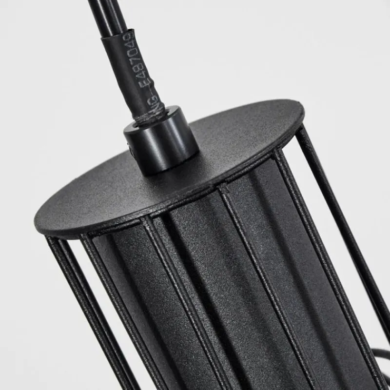 Luminaires Scandinaves-hofstein Suspension Bardhaman Écru, Noir, 8 lumières