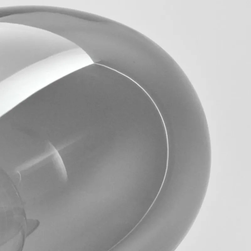 Suspension Verre Fumé-hofstein Suspension Barnegat Noir, 5 lumières