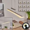 hofstein Suspension Barrud LED Argenté, 1 lumière