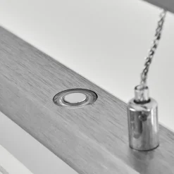 hofstein Suspension Barrud LED Argenté, 1 lumière