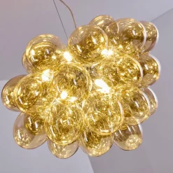 hofstein Suspension Barstow Chrome, 8 lumières