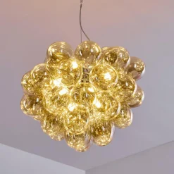 hofstein Suspension Barstow Chrome, 8 lumières