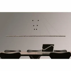 Luminaires Basis Leuchten Suspension Basis-Leuchten GENUA LED Aluminium, 6 lumières* Éclairage Led