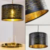Lampes Dorées-hofstein Suspension Bathinda Noir, 1 lumière