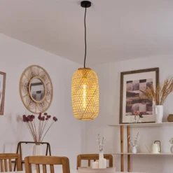 Luminaires Scandinaves-hofstein Suspension Batumi Noir, 1 lumière